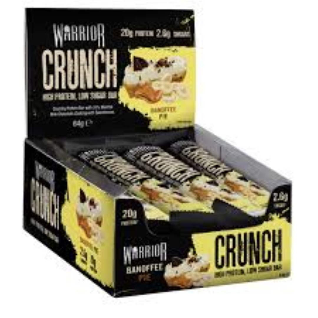 WARRIOR CRUNCH PRO BAR BANOFFEE PIE 64G